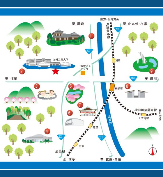 近隣名所