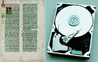 グーテンベルク聖書とハードディスク
